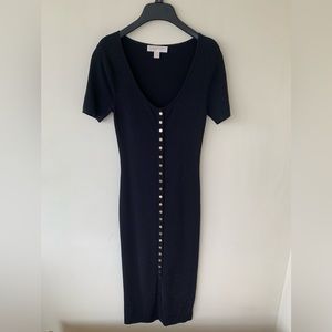 Michael Kors XS Gold Button Dress